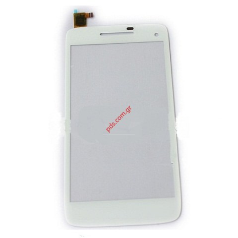 Εξωτερικό τζάμι (OEM) Lenovo Vibe X S960 Touch White Silver σε λευκό ασημί χρώμα