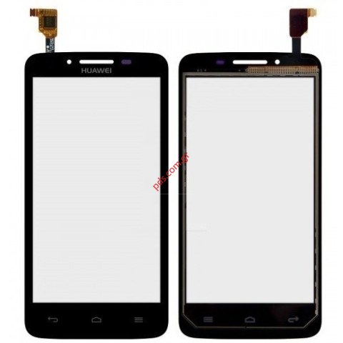External glass (OEM) with touch Huawei Ascend Y511 Black