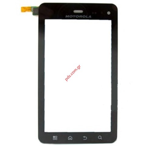 External glass (OEM) Motorola Milestone 3 XT883 Digitizer black