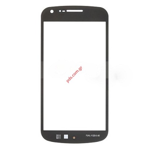 Εξωτερικό τζάμι (ΟΕΜ) Samsung Galaxy i9250 Galaxy Nexus Black σε μαύρο χρώμα.
