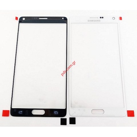 Εξωτερικό τζάμι (ΟΕΜ) Samsung Galaxy N910F Note 4 White σε λευκό χρώμα. Εξωτερικό τζάμι (ΟΕΜ) Samsung Galaxy N910F Note 4 White σε λευκό χρώμα.