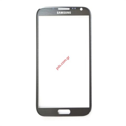 Εξωτερικό τζάμι (ΟΕΜ) Samsung Galaxy Note 2 N7100 Grey σε γκρί χρώμα. Εξωτερικό τζάμι (ΟΕΜ) Samsung Galaxy Note 2 N7100 Grey σε γκρί χρώμα.