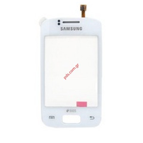 Εξωτερικό τζάμι (OEM) Samsung GT S6102 Galaxy Y DUOS White 