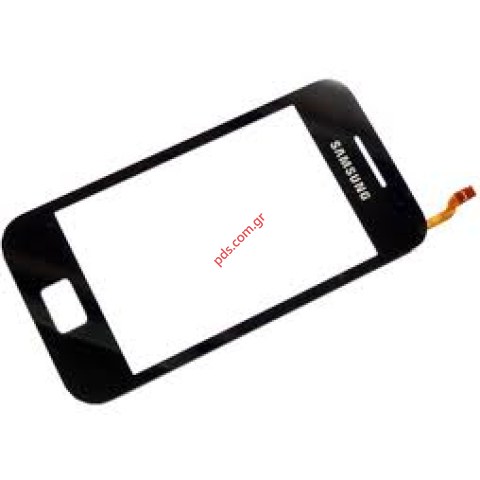 Εξωτερικό τζάμι (OEM) Samsung S5830i, S5839i Galaxy Ace VE Black σε μαύρο χρώμα