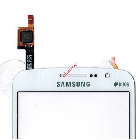 External glass (OEM) Samsung G7102 Galaxy Grand 2 DUOS (Dual Sim) White with touch screen digitizer