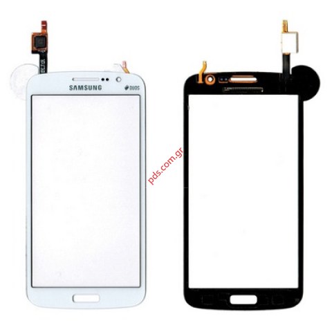 External glass (OEM) Samsung G7102 Galaxy Grand 2 DUOS (Dual Sim) White with touch screen digitizer