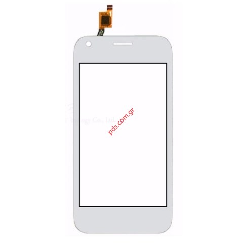 Εξωτερικό τζάμι (OEM) ZTE Blade L110 White λευκό με το πάνελ αφής Digitizer Touch panel Εξωτερικό τζάμι (OEM) ZTE Blade L110 White λευκό με το πάνελ αφής Digitizer Touch panel