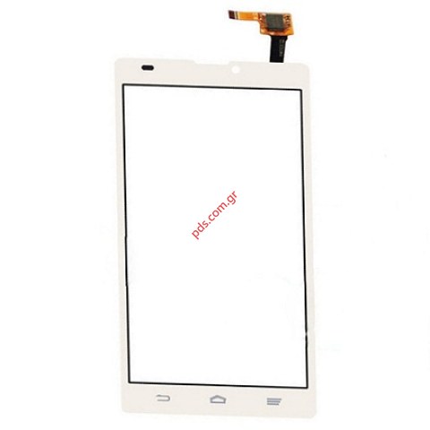 Εξωτερικό τζάμι (OEM) ZTE Blade L2 White (DUAL SIM) με το πάνελ αφής Digitizer σε λευκό χρώμα Εξωτερικό τζάμι (OEM) ZTE Blade L2 White (DUAL SIM) με το πάνελ αφής Digitizer σε λευκό χρώμα