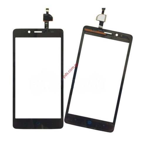 Εξωτερικό τζάμι (OEM) ZTE Blade V220 Black Version Blue Home Button σε μαύρο χρώμα. Εξωτερικό τζάμι (OEM) ZTE Blade V220 Black Version Blue Home Button σε μαύρο χρώμα.