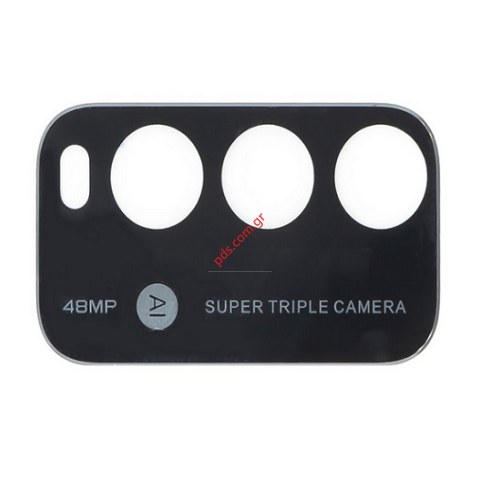 Εξωτερικό τζάμι πίσω κάμερας Xiaomi Redmi 9T σε μαύρο χρώμα.