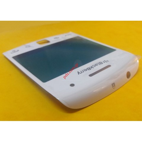 Εξωτερικό τζάμι πρόσοψης Blackberry 9360 Curve σε λευκό χρώμα