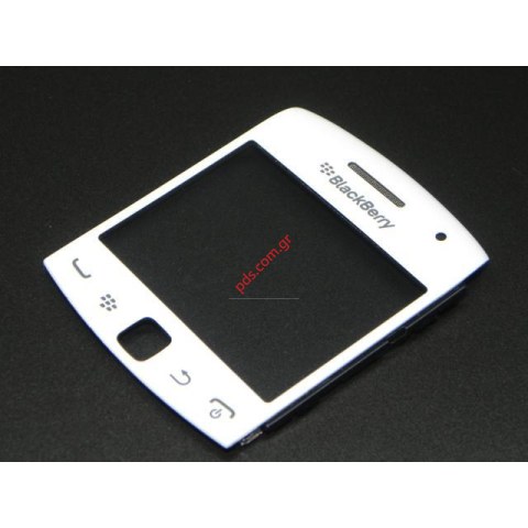 Εξωτερικό τζάμι πρόσοψης Blackberry 9360 Curve σε λευκό χρώμα
