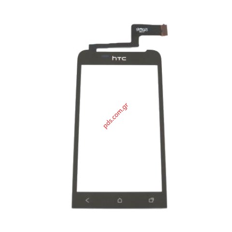 Εξωτερικό τζάμι πρόσοψης με αφή HTC ONE V Touch Digitazer black