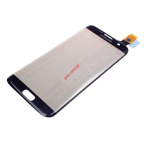 Εξωτερικό τζάμι Samsung G935F Galaxy S7 Edge Black σε μαύρο χρώμα με τον μηχανισμό αφής Εξωτερικό τζάμι Samsung G935F Galaxy S7 Edge Black σε μαύρο χρώμα με τον μηχανισμό αφής
