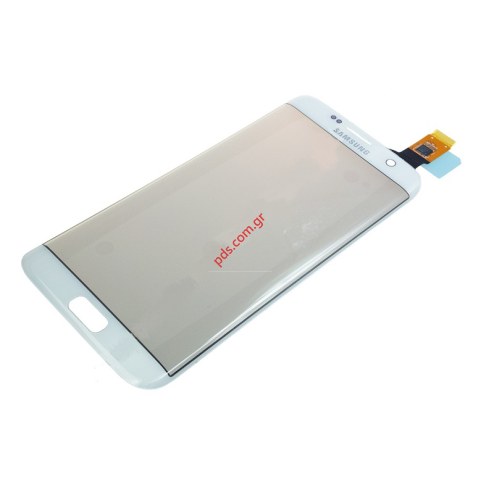 Εξωτερικό τζάμι Samsung G935F Galaxy S7 Edge White σε λευκό χρώμα με τον μηχανισμό αφής Εξωτερικό τζάμι Samsung G935F Galaxy S7 Edge White σε λευκό χρώμα με τον μηχανισμό αφής