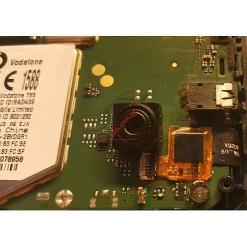 Εξωτερικό τζάμι Vodafone Smart 4 Mini V785 (Alcatel TCL OT785) Digitizer black σε μαύρο χρώμα