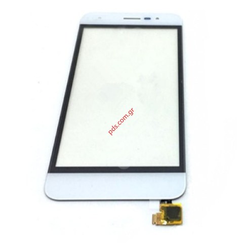 Εξωτερικό τζάμι White  (OEM) Coolpad Torino S E561 SmartPhone 4.7 inch σε λευκό χρώμα