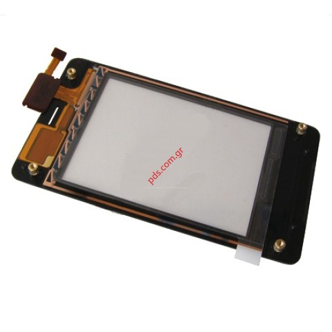Original front cover Nokia 502 Asha with touch screen and digitizer