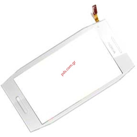 Γνήσια πρόσοψη Nokia X7-00 με το τζαμάκι αφής digitazer σε λευκό χρώμα  Γνήσια πρόσοψη Nokia X7-00 με το τζαμάκι αφής digitazer σε λευκό χρώμα