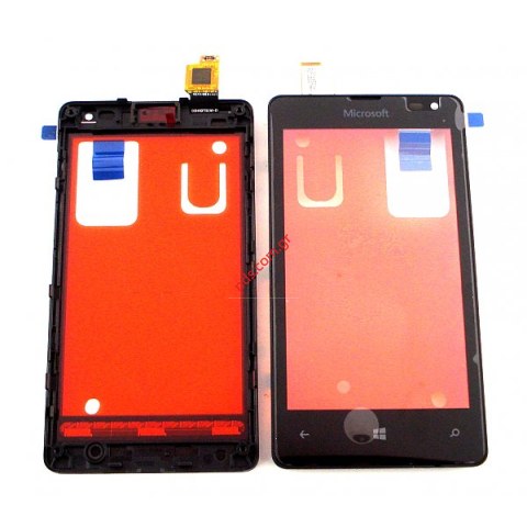 Original front cover with touch screen Microsoft Lumia 435, Lumia 435 Dual Sim, Lumia 532, Lumia 532 Dual SIM