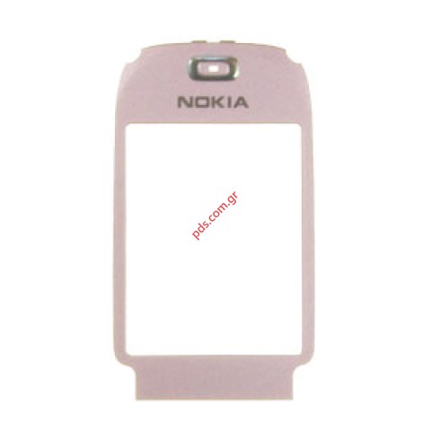 Γνήσιο εξωτερικό κάλυμα για το τζαμάκι της εσωτερικής οθόνης NOKIA 6131 Pink