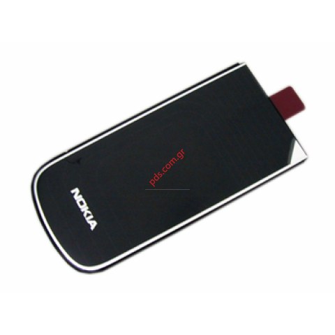 Original front small lcd window cover Nokia 3710fold in black color