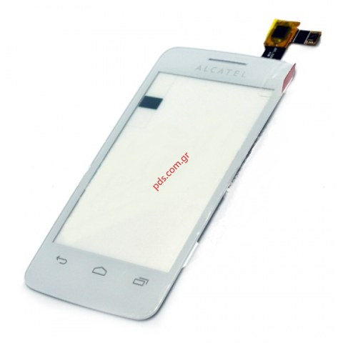 Original Alcatel OT4010 Touch screen with digitizer in White 
