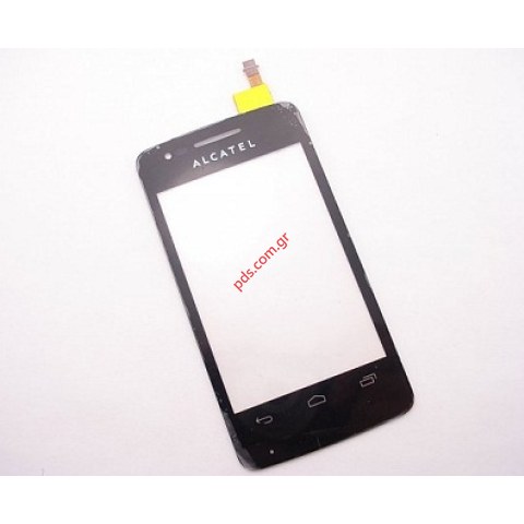 Original Alcatel Touch panel OT 4030 One Touch S'Pop, OT 4030 One Touch S'Pop DUAL Black