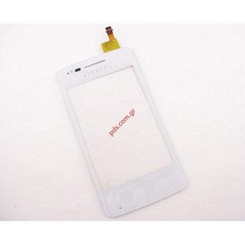 Original Alcatel Touch panel OT 4030 One Touch S'Pop, OT 4030 One Touch S'Pop DUAL White 