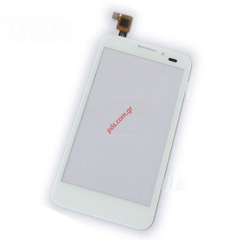 Original touch screen Alcatel OT 7025, OT 7025D One Touch Snap White glass with digitizer