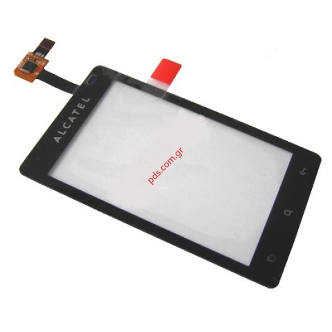 Original touch panel digitizer Alcatel OT 918D Black (VERSION 2, JDC 0179, 0180, 0183)