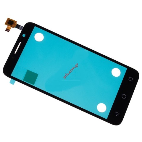 Original external glass Alcatel OT 5015 PIXI 3 (5) Touch screen digitizer Black.
