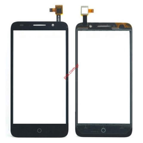 Original external glass Alcatel OT 5015 PIXI 3 (5) Touch screen digitizer Black.