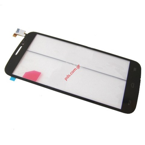 Γνήσιο εξωτερικό τζάμι Black Alcatel OT 7041D One Touch Pop C7 Dual, OT 7041X One Touch Pop C7 Touch screen digitizer σε μαύρο χρώμα