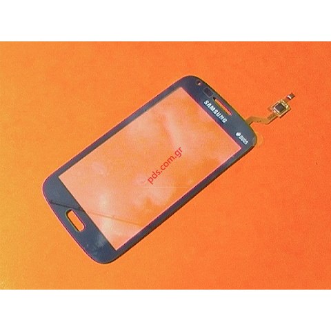 Γνήσιο εξωτερικό τζάμι Black Samsung i8262 Galaxy Core Duos Digitizer σε σκούρο μπλέ μαύρο χρώμα Γνήσιο εξωτερικό τζάμι Black Samsung i8262 Galaxy Core Duos Digitizer σε σκούρο μπλέ μαύρο χρώμα