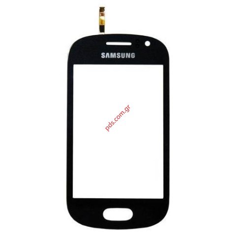 Γνήσιο εξωτερικό τζάμι Black Samsung S6810 Galaxy Fame withTouch Digitizer σε μαύρο χρώμα Γνήσιο εξωτερικό τζάμι Black Samsung S6810 Galaxy Fame withTouch Digitizer σε μαύρο χρώμα