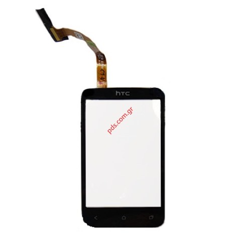 Γνήσιο εξωτερικό τζάμι HTC Desire C (A320e) Black Touch panel digitazer