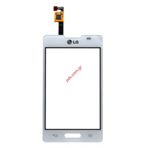 Original touch screen glass LG E44 Optimus L4 II with digitazer in White color  Original touch screen glass LG E44 Optimus L4 II with digitazer in White color