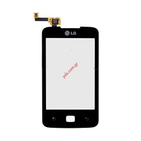 Original window len LG E510 Optimus Hub whith touch digitazer Black Original window len LG E510 Optimus Hub whith touch digitazer Black