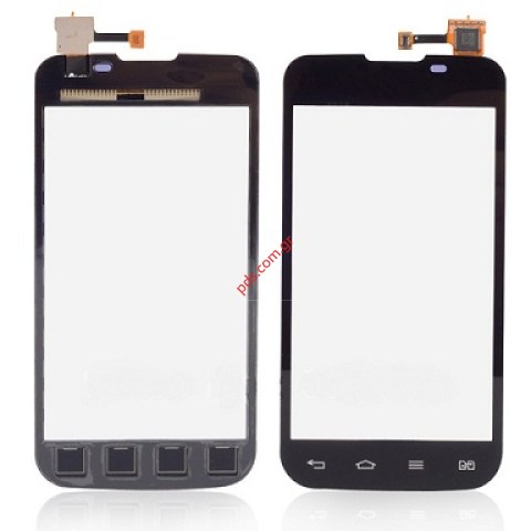 Original touch screen LG Optimus L5 II Dual E455 Black glass with digitizer 