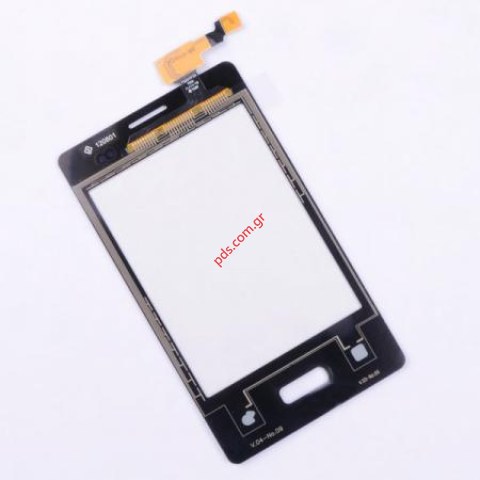 Original touch screen glass with digitazer LG Optimus L3 E400 Black