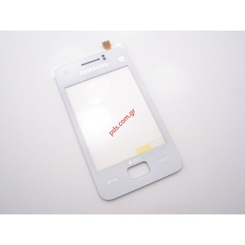 Γνήσιο εξωτερικό τζάμι πρόσοψης Samsung GT Star 3 S5222 Touch panel window Digitizer σε λευκό χρώμα Γνήσιο εξωτερικό τζάμι πρόσοψης Samsung GT Star 3 S5222 Touch panel window Digitizer σε λευκό χρώμα