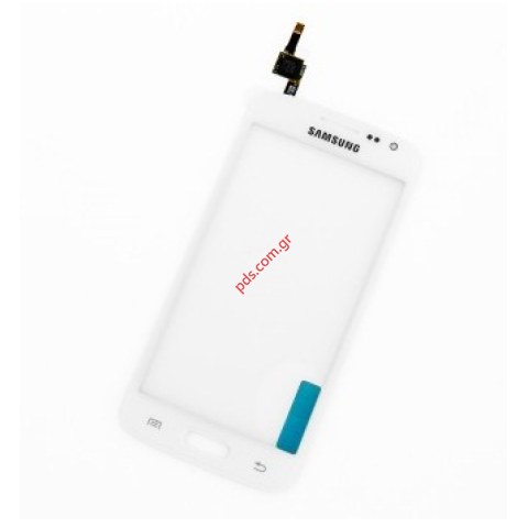 Γνήσιο εξωτερικό τζάμι Samsung G3815 Galaxy Xpress 2 White Digitizer σε λευκό χρώμα Γνήσιο εξωτερικό τζάμι Samsung G3815 Galaxy Xpress 2 White Digitizer σε λευκό χρώμα