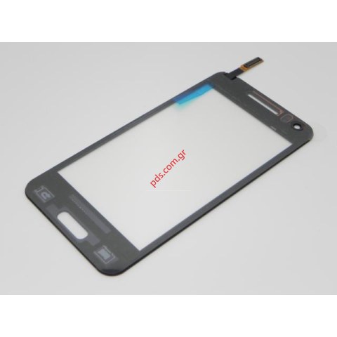 Γνήσιο εξωτερικό τζάμι Samsung Galaxy Beam i8530 STRAIGHT Grey Black (με στενό FLEX)