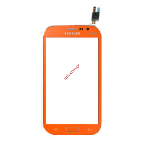 Γνήσιο εξωτερικό τζάμι Samsung i9060 Galaxy Grand Neo Orange Digitizer σε πορτοκαλί χρώμα Γνήσιο εξωτερικό τζάμι Samsung i9060 Galaxy Grand Neo Orange Digitizer σε πορτοκαλί χρώμα