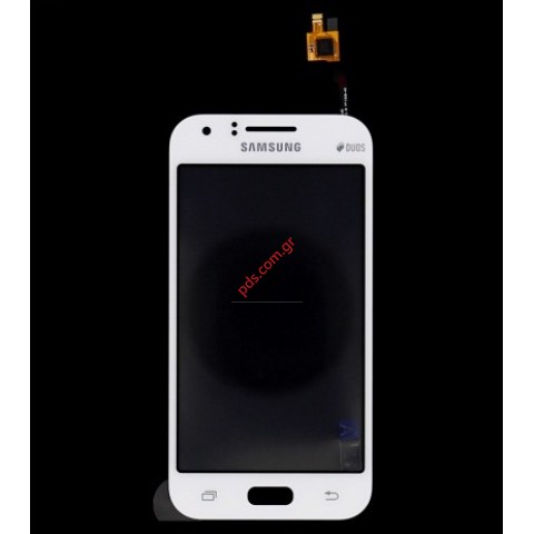 Γνήσιο εξωτερικό τζάμι Samsung J100F Galaxy J1 White (DUAL SIM) σε λευκό χρώμα με τον μηχανισμό οθόνη αφή (touch screen digitizer) Γνήσιο εξωτερικό τζάμι Samsung J100F Galaxy J1 White (DUAL SIM) σε λευκό χρώμα με τον μηχανισμό οθόνη αφή (touch screen digitizer)