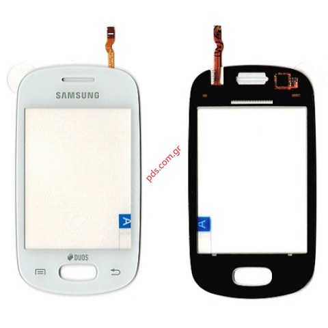 Original glass with digitazer Samsung S5280 Galaxy Star White  Original glass with digitazer Samsung S5280 Galaxy Star White