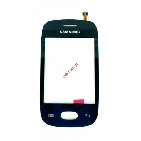 Γνήσιο εξωτερικό τζάμι Samsung S5310 Blue Black Galaxy Pocket Neo σε μαύρο χρώμα  Γνήσιο εξωτερικό τζάμι Samsung S5310 Blue Black Galaxy Pocket Neo σε μαύρο χρώμα