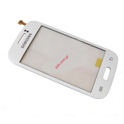 Γνήσιο εξωτερικό τζάμι Samsung S6310 Galaxy Young White σε λευκό χρώμα  Γνήσιο εξωτερικό τζάμι Samsung S6310 Galaxy Young White σε λευκό χρώμα