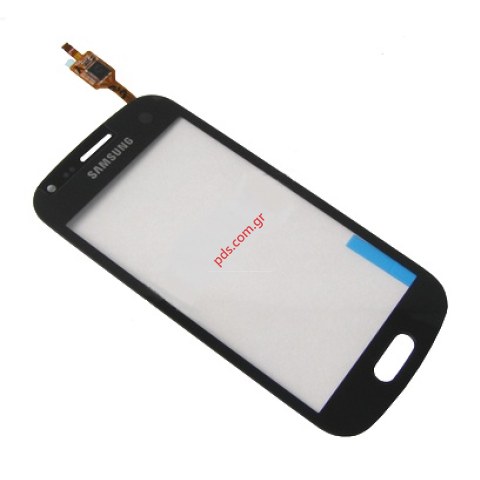 Γνήσιο εξωτερικό τζάμι Samsung S7560 Galaxy Trend Black Digitazer Γνήσιο εξωτερικό τζάμι Samsung S7560 Galaxy Trend Black Digitazer